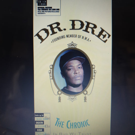 DR DRE - CHRONIC (30TH ANNIVERSARY WITH ROLLING PAPERS) BLACK FRIDAY 2023 RSD CD