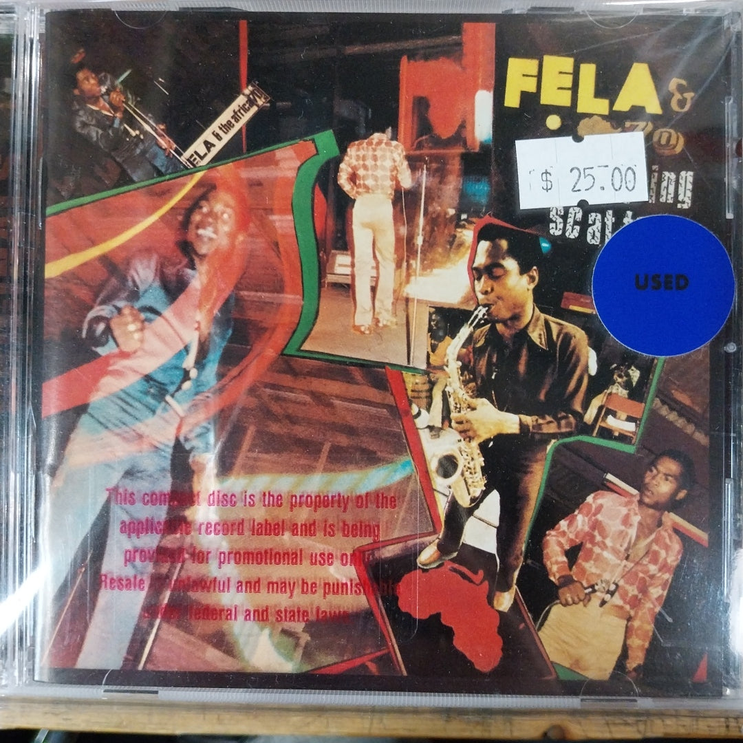FELA KUTI - EVERYTHING SCATTER (USED CD)