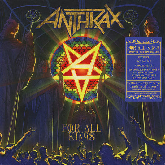 ANTHRAX - FOR ALL KINGS (PICTURE DISC/2CD) BOX SET
